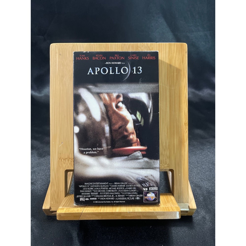 Apollo 13 VHS 1995 Movie Tom Hanks MCA Universal Home Video 82418 Stereo‎ Hi-Fi